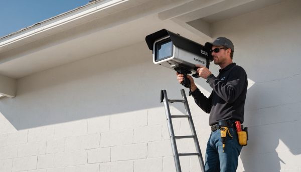Comment installer une caméra de sécurité extérieure ?
